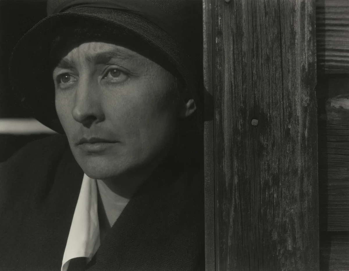 Georgia O'Keeffe by Alfred Stieglitz, photograph, 1922