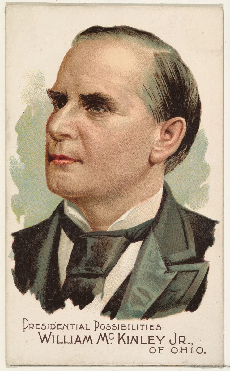 William McKinley Jr. of Ohio, from the Presidential Possibilities series (N124) issued by Duke Sons & Co. to promote Honest Long Cut Tobacco by W. Duke, Sons & Co., print, 1888