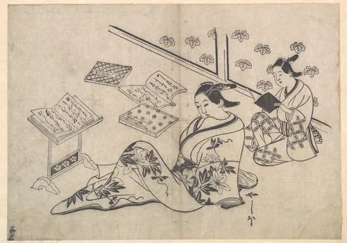 Print by Hishikawa Morofusa, print, 1700-1733