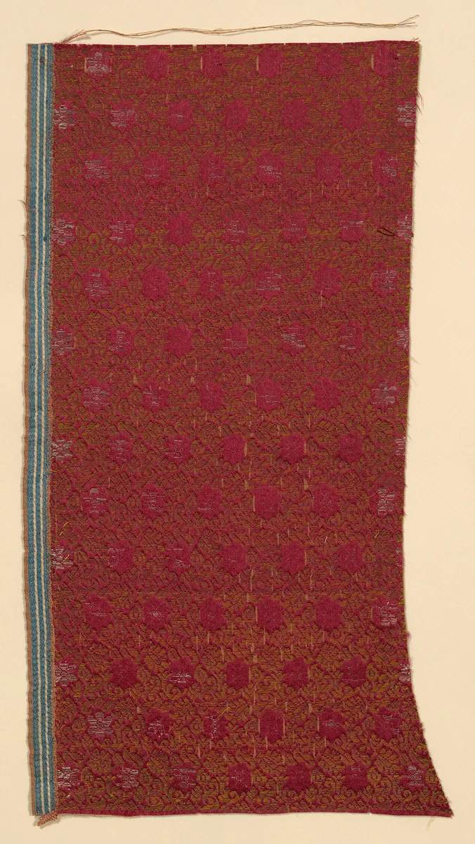 Fragment by Spain, textile, 1601-1700
