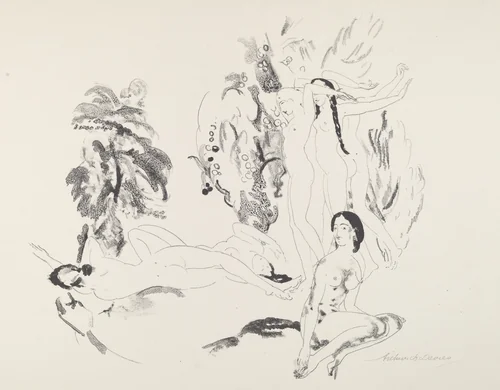 Passing of Dreams by Arthur B. Davies; George C. Miller, print, 1921