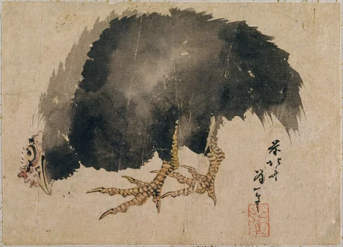 Album of Sketches by Katsushika Hokusai and His Disciples by Katsushika Hokusai (葛飾 北斎), painting, 1800-1868