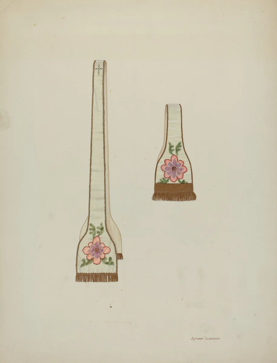 Mission Stole and Maniple by Syrena Swanson, index of american design, 1937