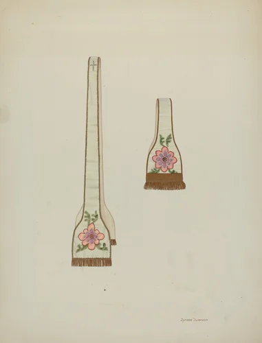 Mission Stole and Maniple by Syrena Swanson, index of american design, 1937