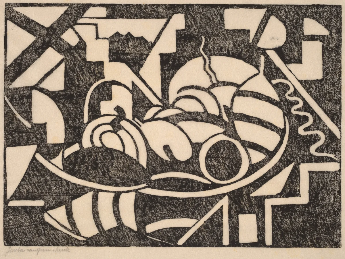 Still Life by Jacoba van Heemskerck van Beest, print, 1916