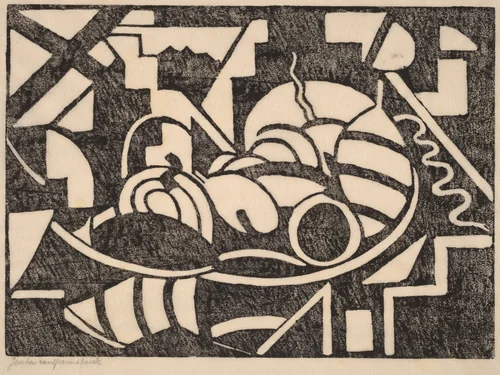 Still Life by Jacoba van Heemskerck van Beest, print, 1916