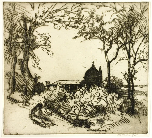 Idillio, Venice by Donald Shaw MacLaughlan, print, 1908