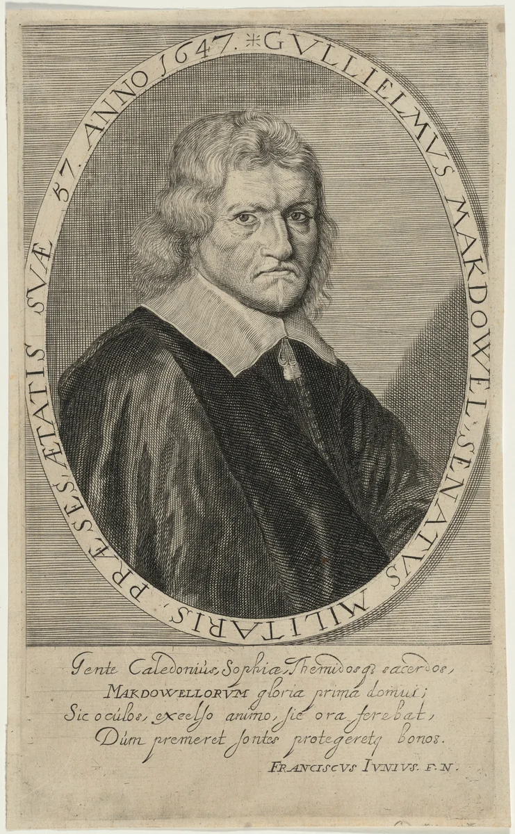 William Macdowell, Scottish Professor at Groningen by Unknown 19th Century, print, 1800-1899