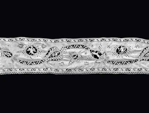 Border (Probably for Table Cloth) by Italy, textile, 1601-1625