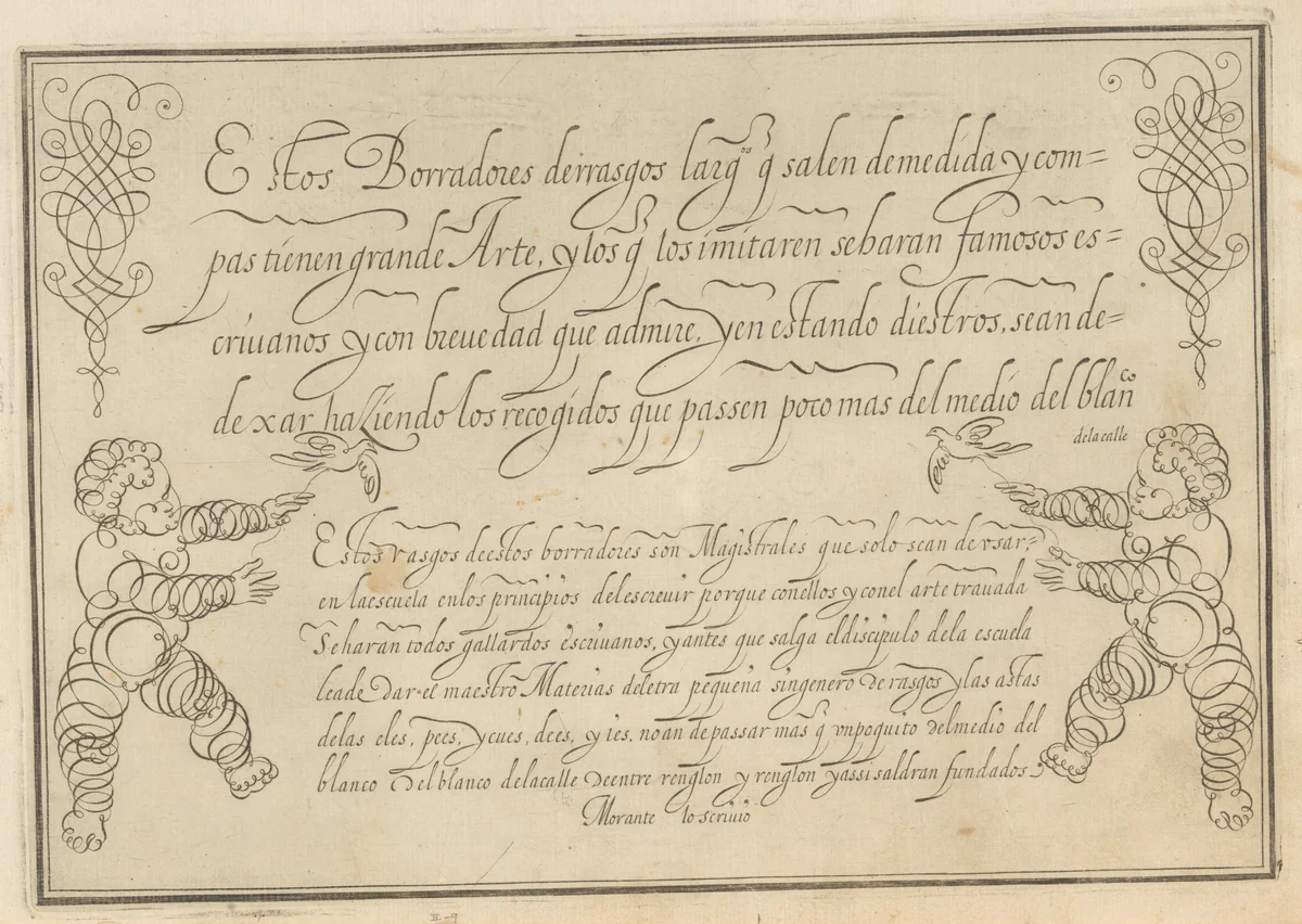 Nueva arte a escrivir by Pedro Díaz Morante, book, 1615-1631