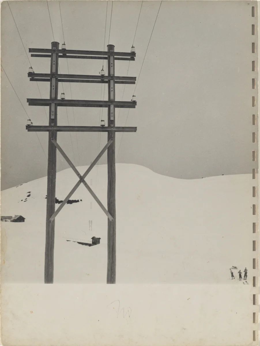 40 Fotos, page 37 by Robert Frank, photograph, 1946