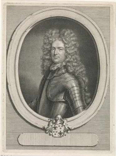 Portret van Paul de Rapin de Thoyras by Jacob Houbraken, print, 1724-1725