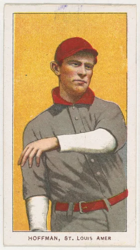 Hoffman, St. Louis, American League, from the White Border series (T206) for the American Tobacco Company by American Tobacco Company, print, 1909-1911