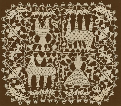 Chalice Cover by Italy, textile, 1601-1625