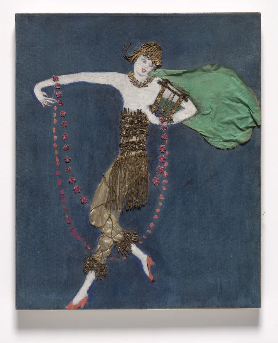 Costume design for the artist's ballet Orphée of the Quat-z-arts by Florine Stettheimer, drawing, 1912