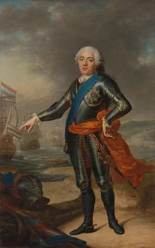 Portrait of William IV by Jacques-André-Joseph Aved, painting, 1751