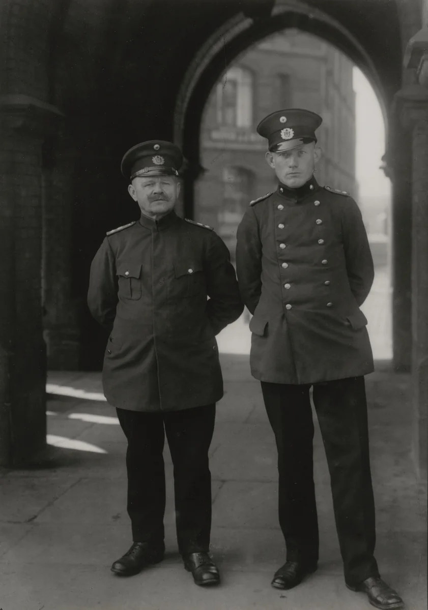 Customs Officers by August Sander, photograph, 1928