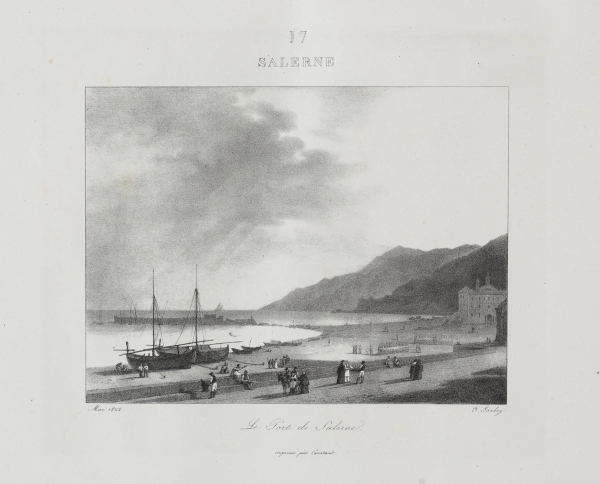 Voyage en Italie en 1822 by Jean Baptiste Isabey, book, 1833
