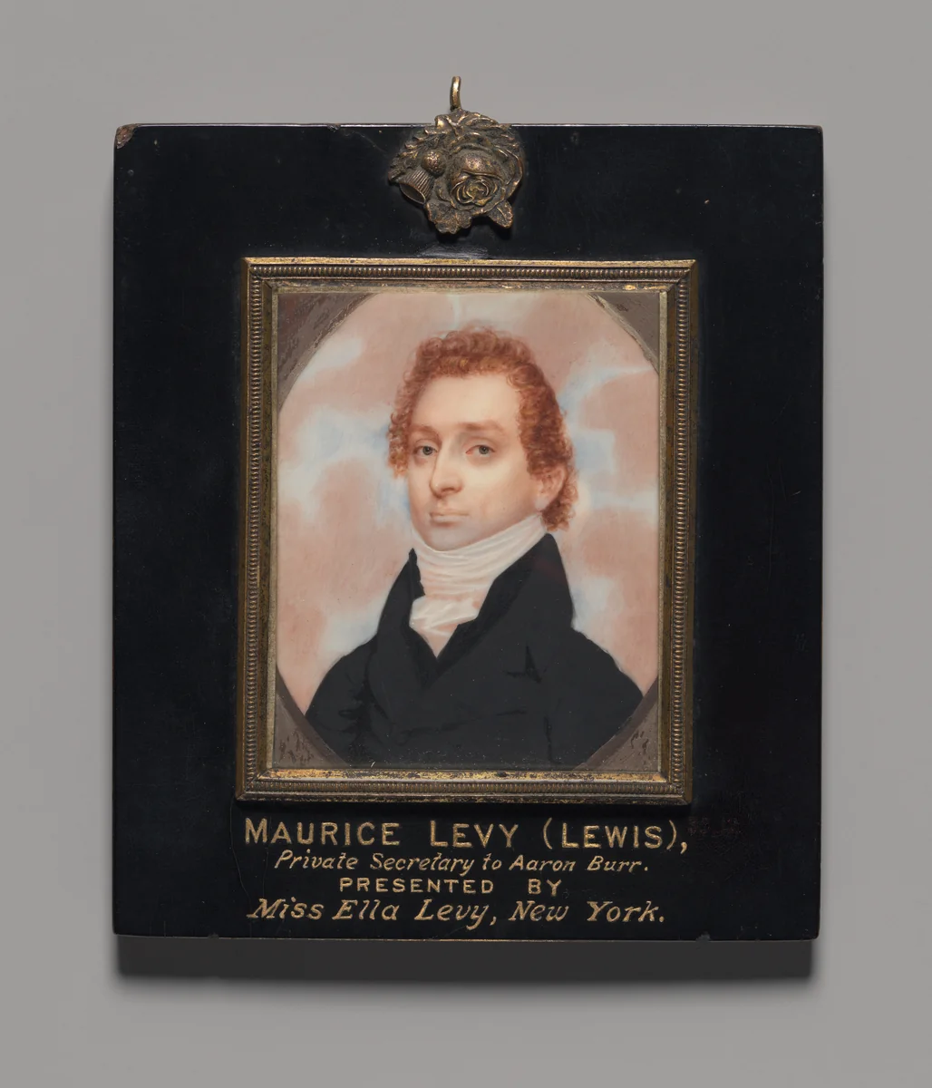 Maurice Levy by Ezra Ames, artwork, 1815-1825