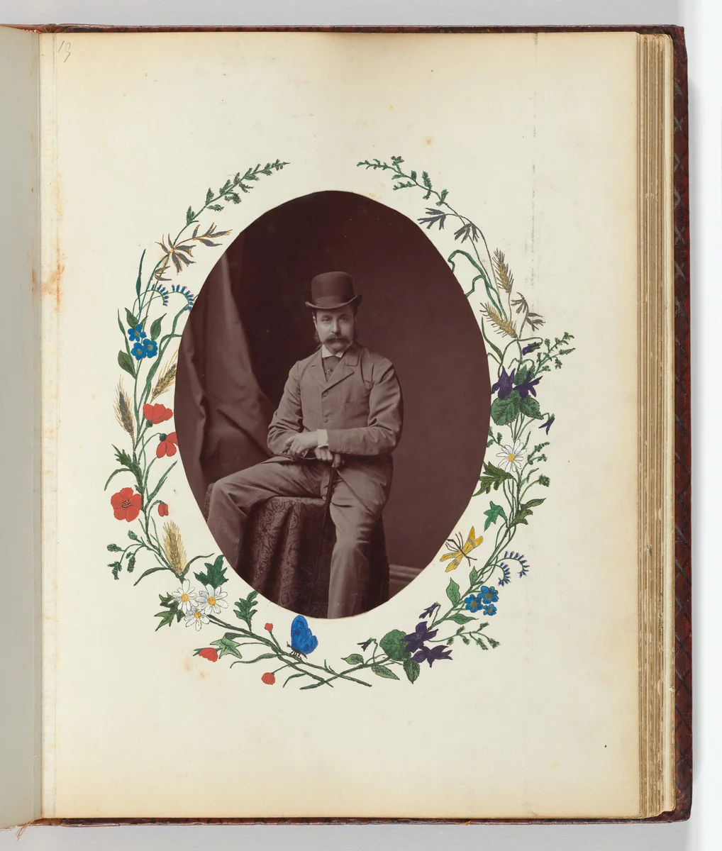 The Johnstone Album by Agnes Caroline Chamberlayne Johnstone, photograph, 1868