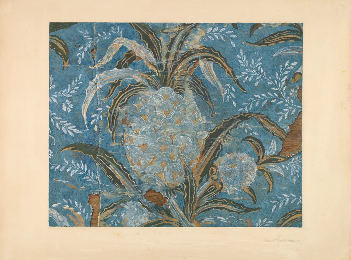 Bandbox Design by Gilbert Sackerman, index of american design, 1939