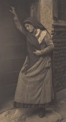 The Wanderer's Return by Alfred Stieglitz, photograph, 1887