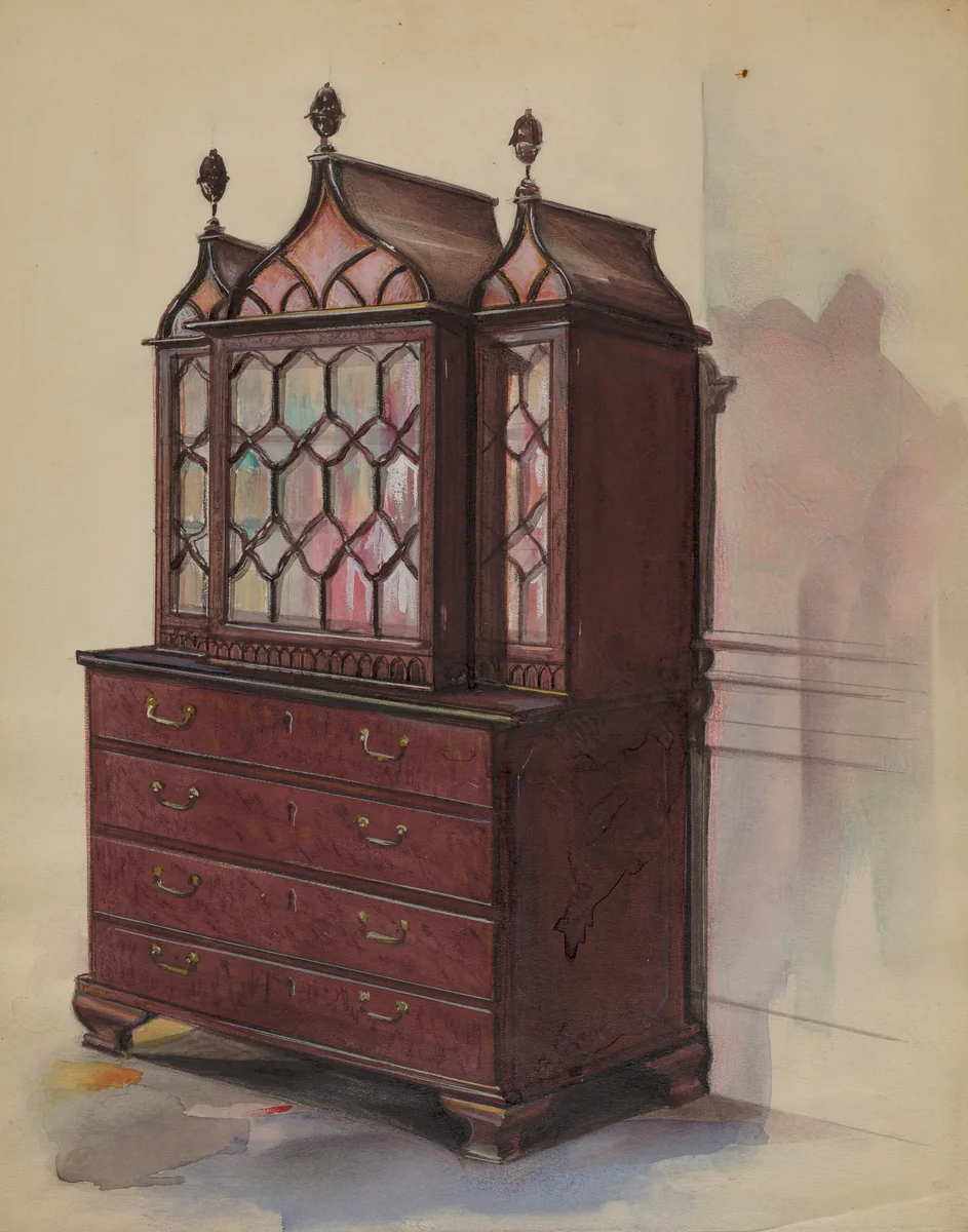 Secretary by Arsen Maralian, index of american design, 1936
