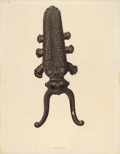 Bootjack by Albert Geuppert, index of american design, 1937