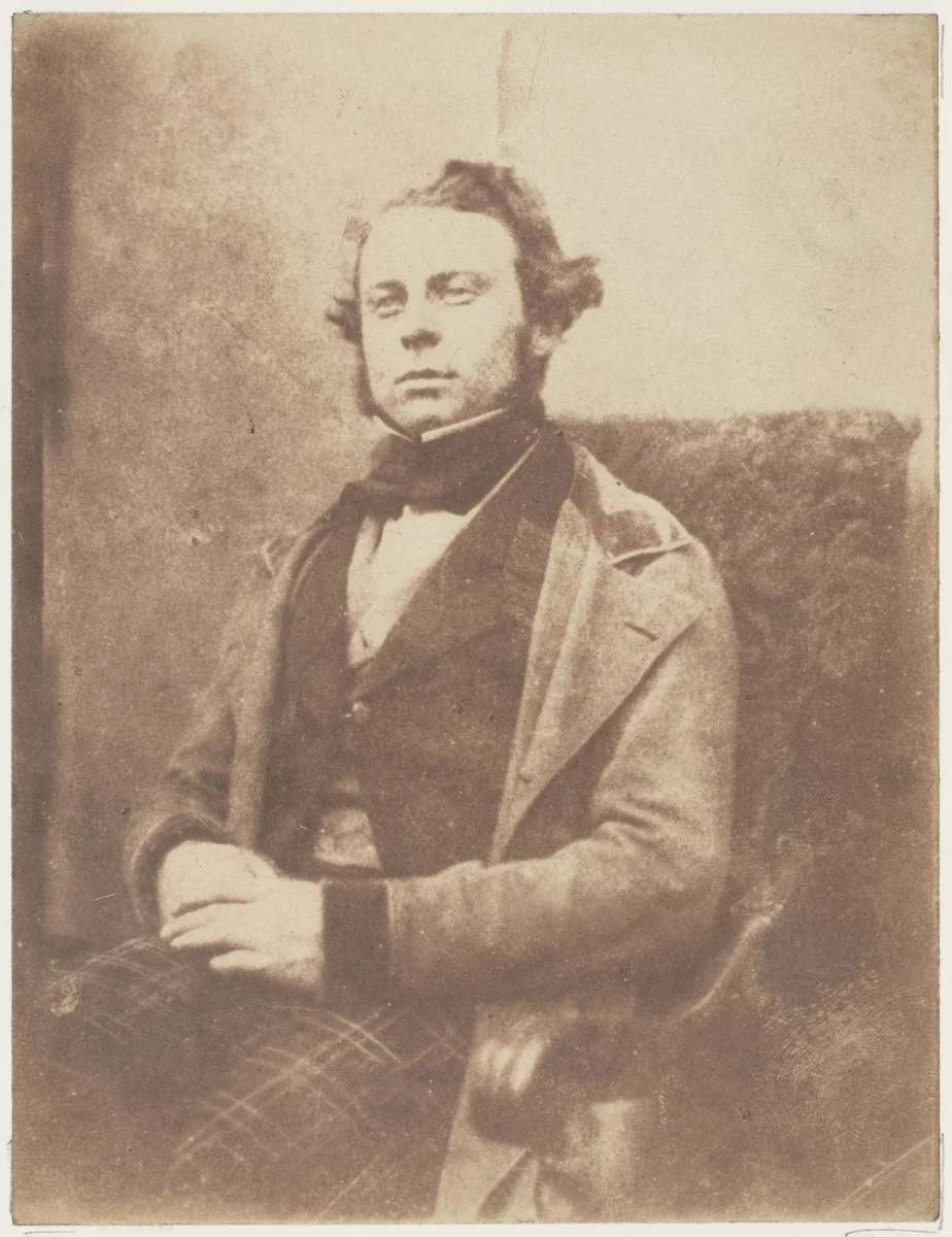 [Man] by Hill and Adamson, photograph, 1843-1847