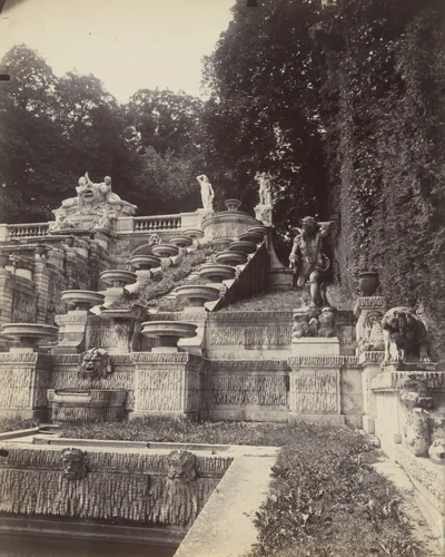 Saint-Cloud by Eugène Atget, photograph, 1923