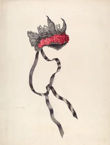 Bonnet by Lillian Causey, index of american design, 1937