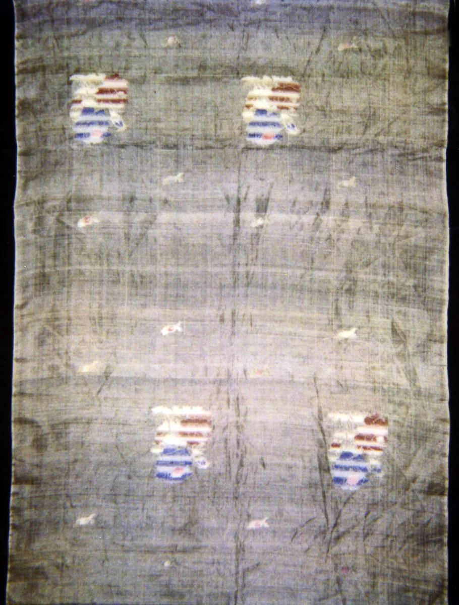 Panel from a Curtain by Europe or United States, textile, 1850-1900