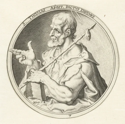 H. Thomas by Zacharias Dolendo, print, 1609-1652