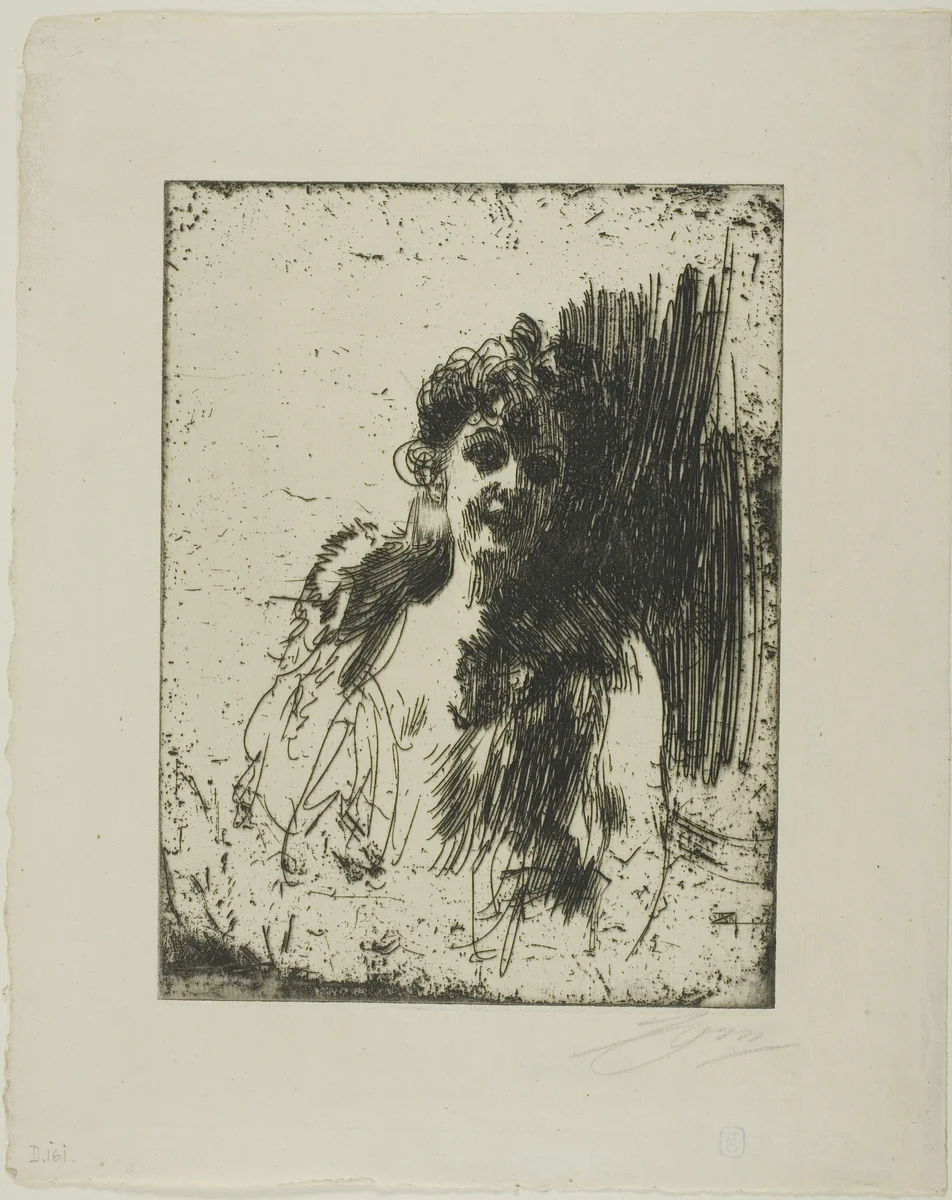 Mrs. Cotton II by Anders Zorn, print, 1901