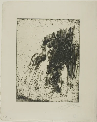 Mrs. Cotton II by Anders Zorn, print, 1901