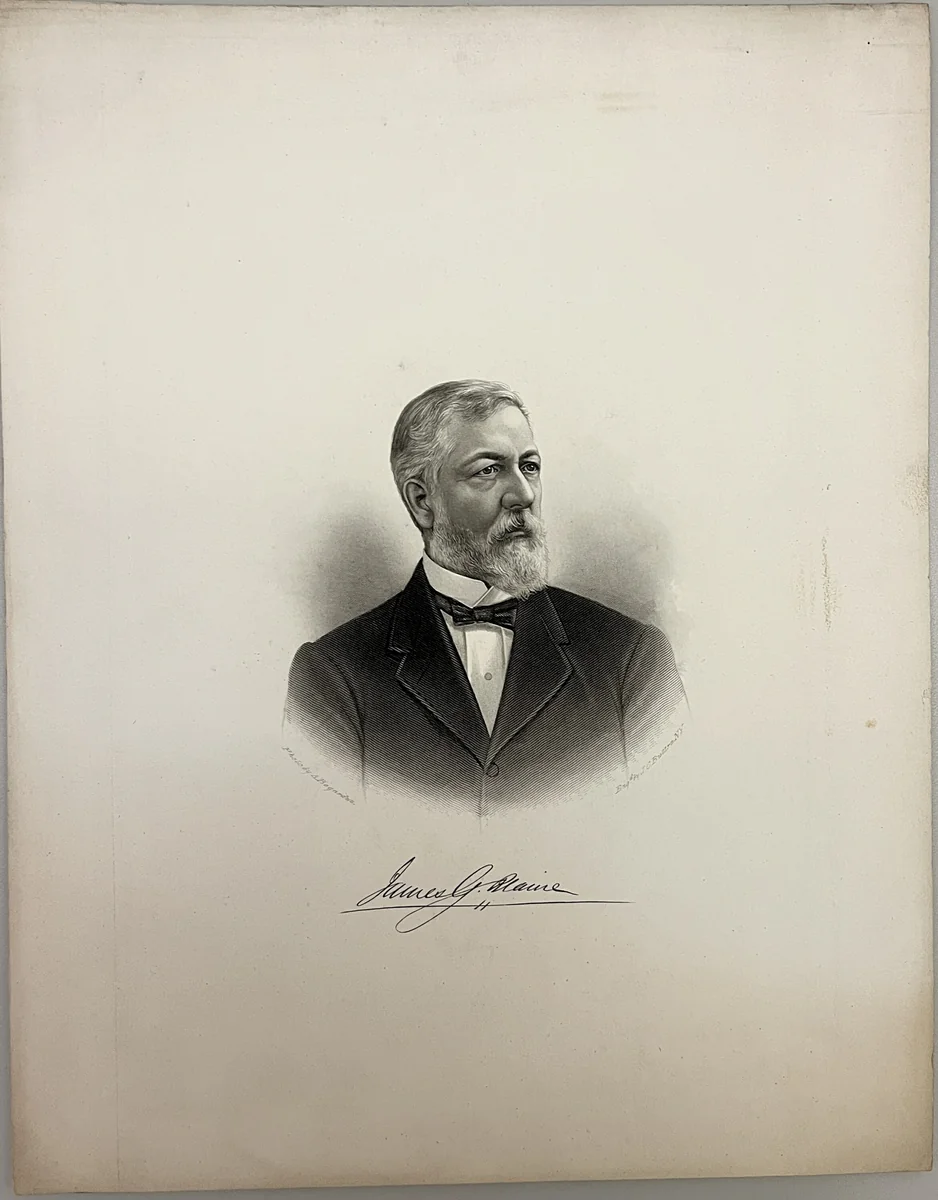 James G. Blaine by John Chester Buttre, other, 1841-1893