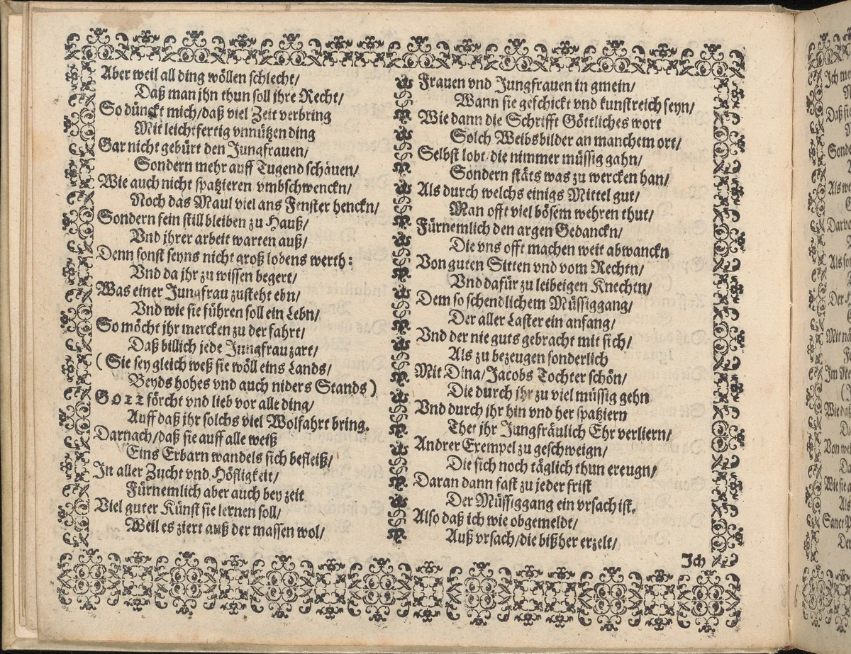 Newes Modelbuch in Kupffer (Page, 5r) by Johann Sibmacher, book, 1604