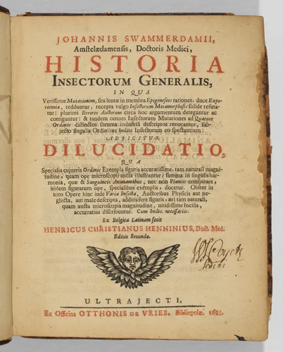 Historia Insectorum Generalis... by John Swammerdam, book, 1693