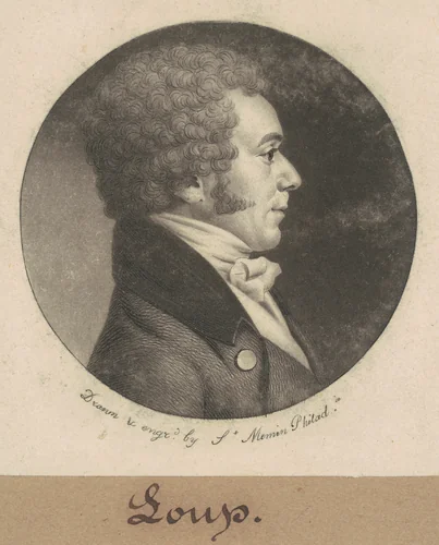 Loup by Charles B. J. Févret de Saint-Mémin, print, 1803