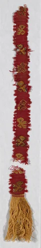 Fragment (Band) by Probably central or south coast, textile, 1000-1476