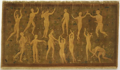 A Thousand Flowers by Arthur B. Davies, textile