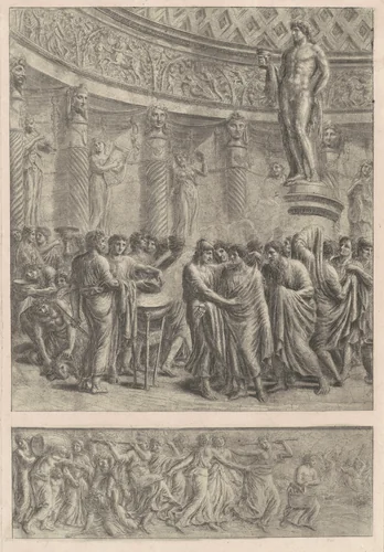 An Antique Sacrifice by Luigi Ademollo, print, 1820-1829