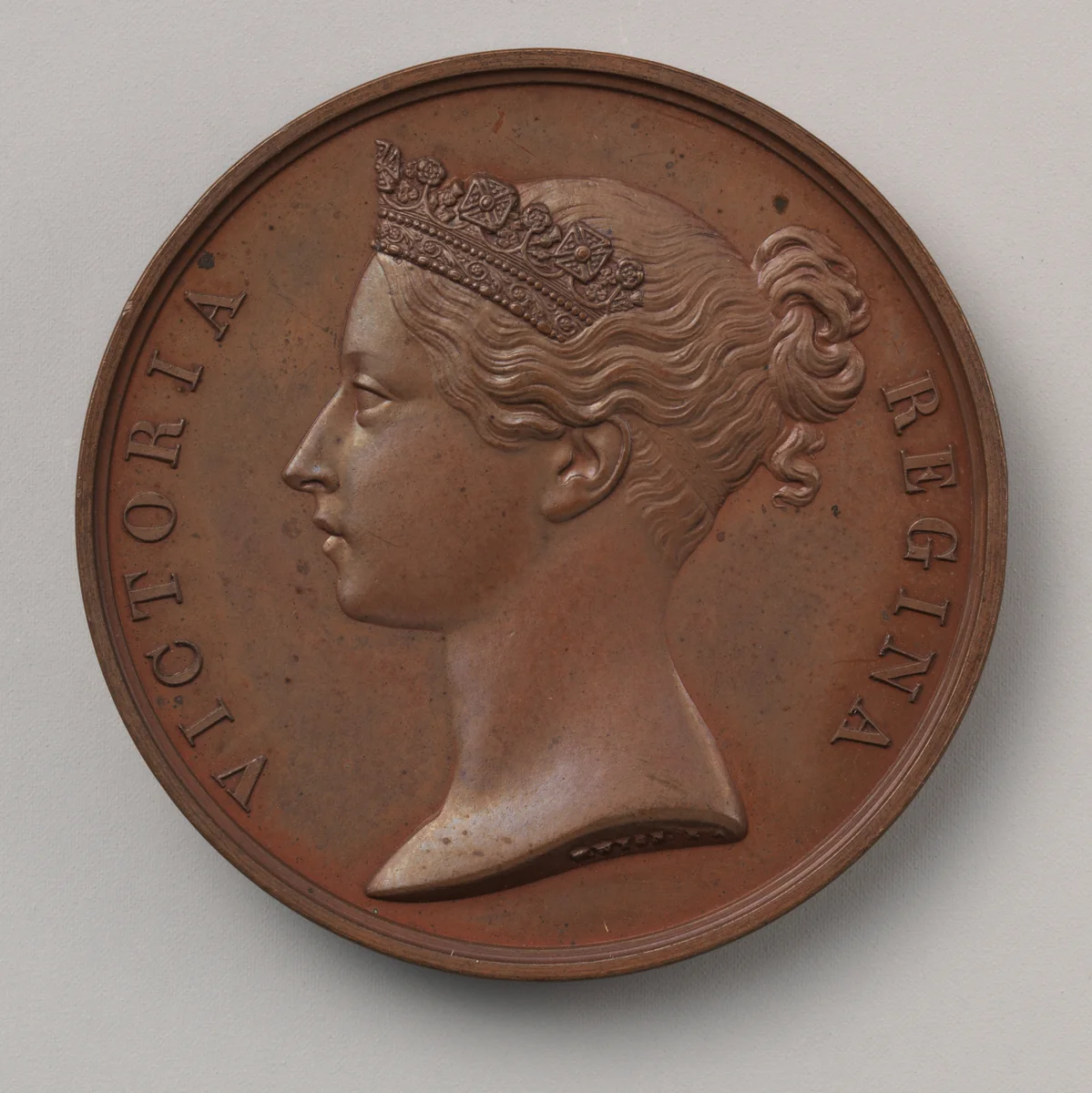 The Sutlej Medal (1845-6) by William Wyon, metalwork, 1845