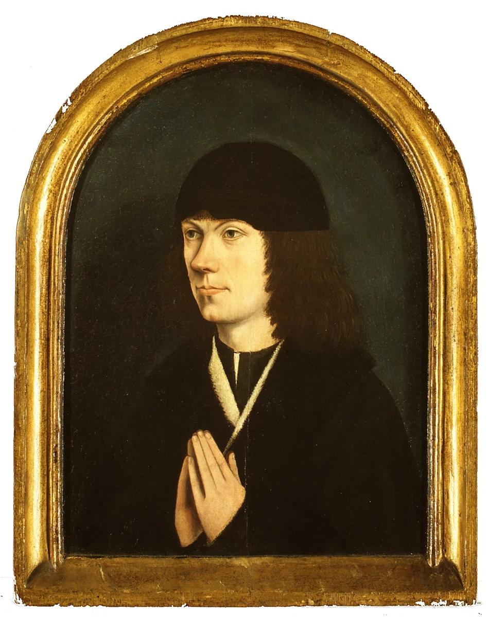 Portrait of a Young Man by French Painter, painting, 1490-1500