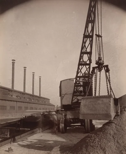 Canal Saint-Denis by Eugène Atget, photograph, 1925