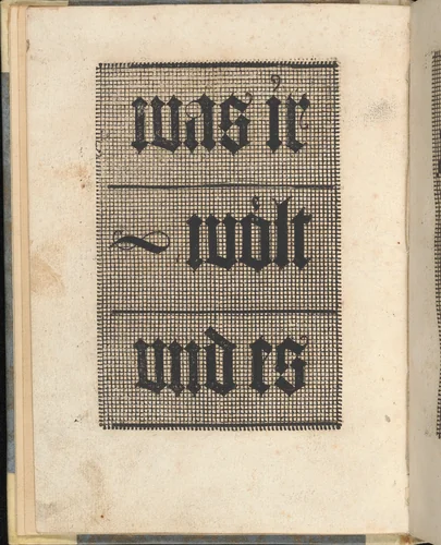 Ein ney Furmbüchlein, Page 4, verso by Johann Schönsperger, book, 1520-1530