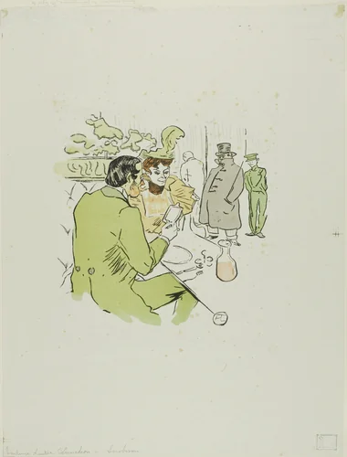 Snobbery by Henri de Toulouse-Lautrec, print, 1897