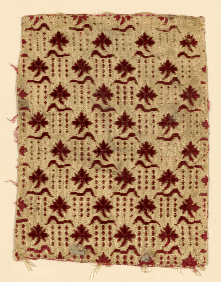 Fragment by Spain or Italy, textile, 1701-1800