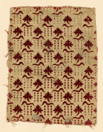 Fragment by Spain or Italy, textile, 1701-1800