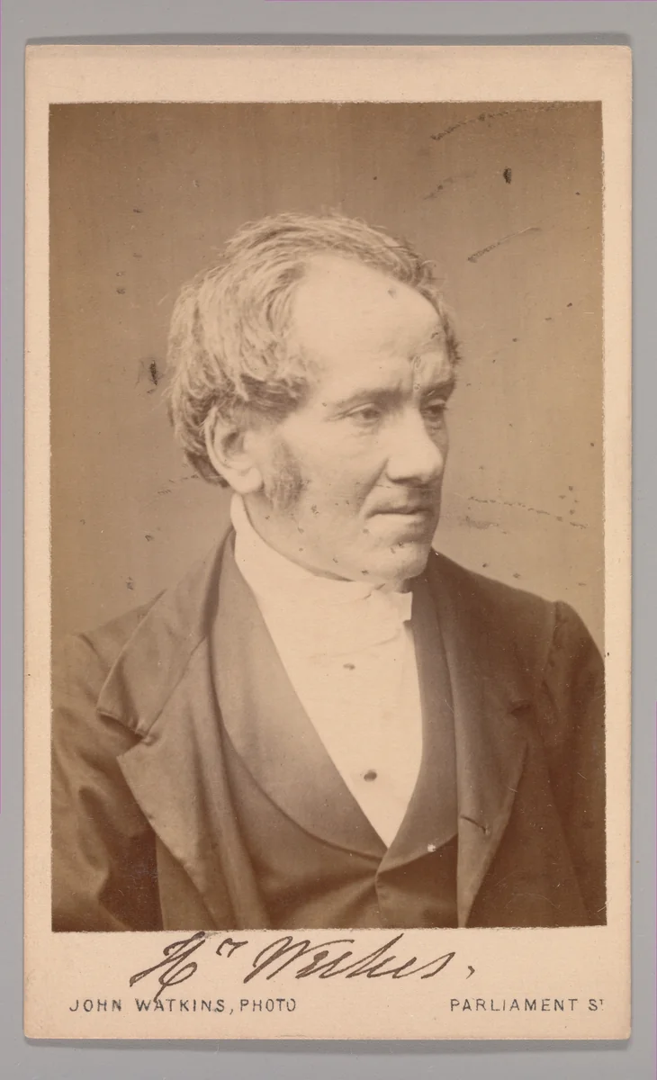 [Henry Weekes] by John and Charles Watkins, photograph, 1860-1869